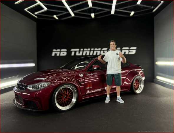 1:18 Alex LBWK Tuning Team Figur